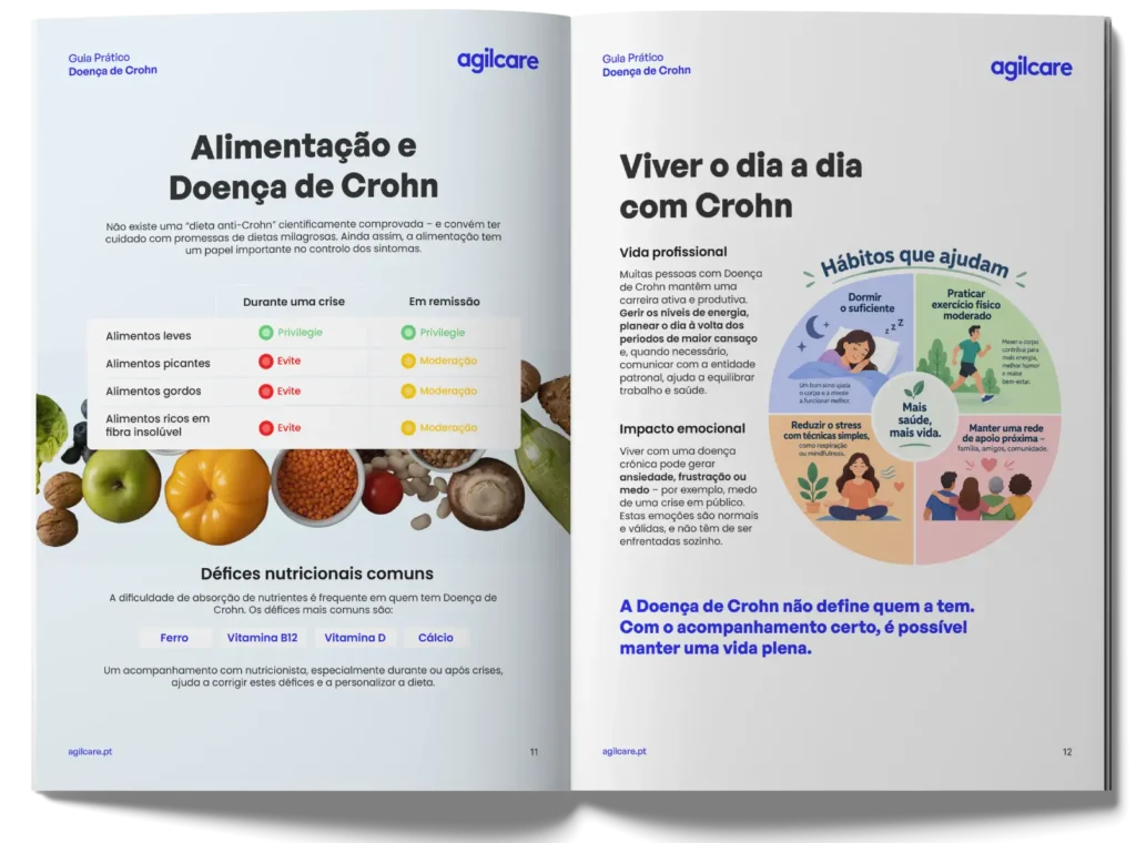 Guia prático Doença de Crohn agilcare plano de saude